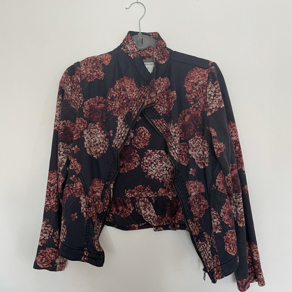 Marrakech Moto Zip Jacket Hydrangea (Small) - image 3